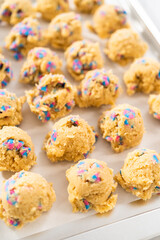 Unicorn chocolate chip cookie