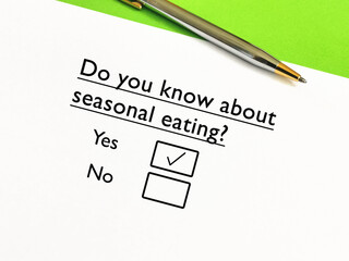 Questions about diet