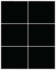 Photo frame templates collage