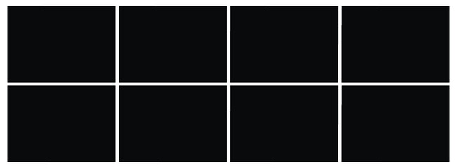 Photo frame templates collage