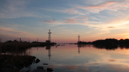 Река Преголя, Калининград. Pregolya River, Kaliningrad.