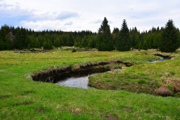 Landschaft in Böhmen CSSR 