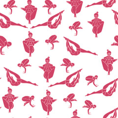 Yogate! Seamless pattern Collection 