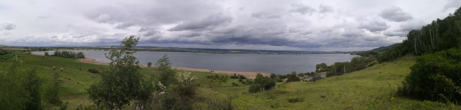 Radtour um den Stausee Kelbra