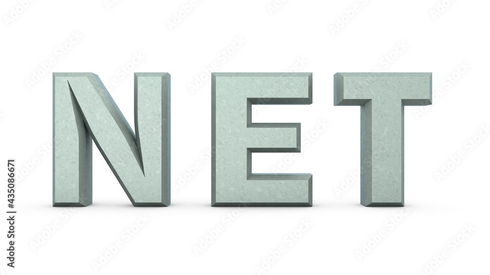 Poster silver 3d text 