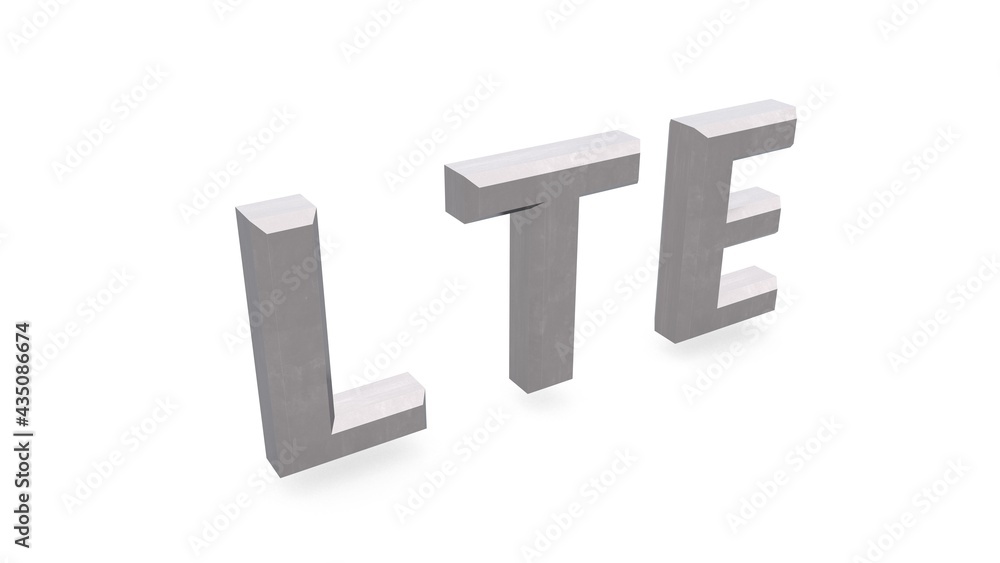 Poster silver 3d text 
