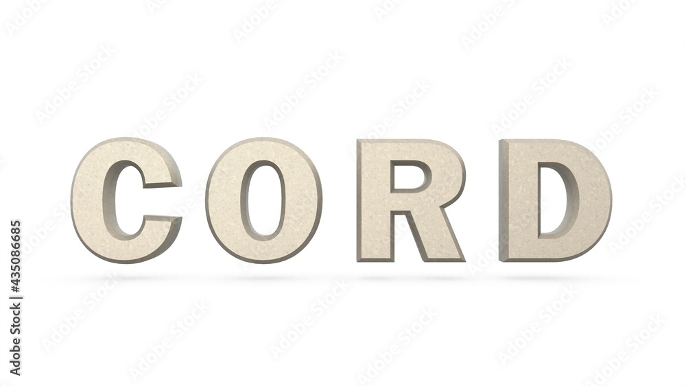 Poster silver 3d text 