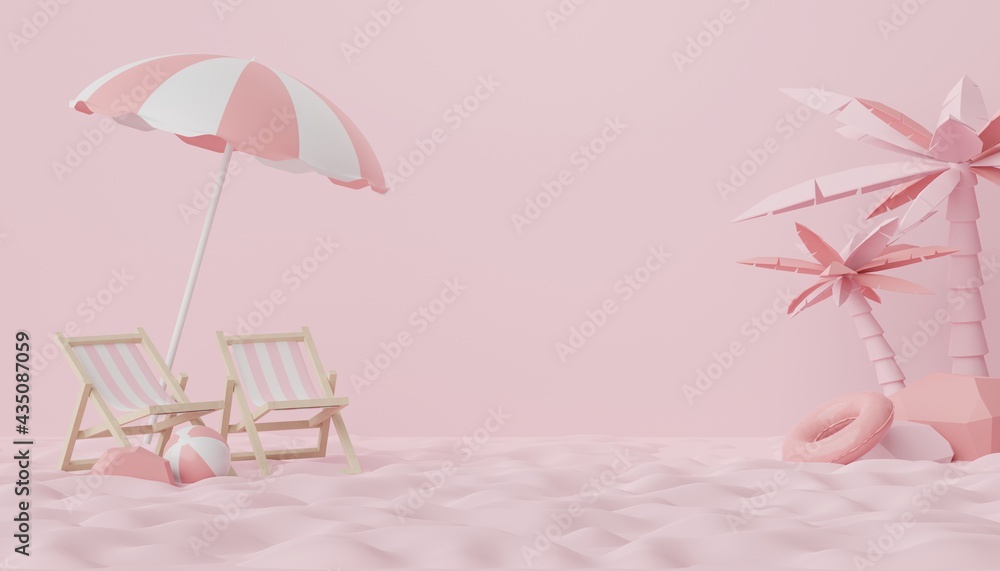 Aufkleber 3d render of abstract minimal display podium for showing products or cosmetic presentation with summ
