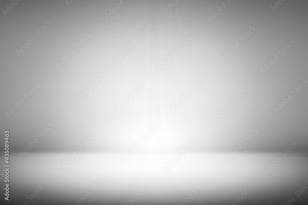 Poster gray and white empty room studio gradient texture abstract used for background and display banner or