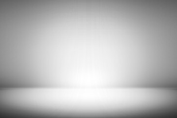 Gray and white empty room studio gradient texture abstract  used for background and display banner or your product