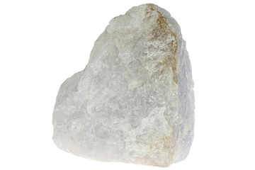 amblygonite from Brazil isolated on white background