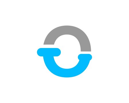 simple smile o logo