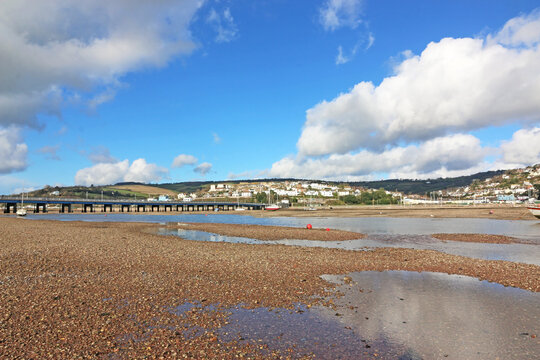 River Teign at low tide	