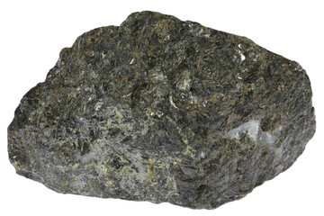 sphalerite (zinc blende) from Bensberg, Germany isolated on white background