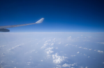 Fototapeta premium view from the airplane window