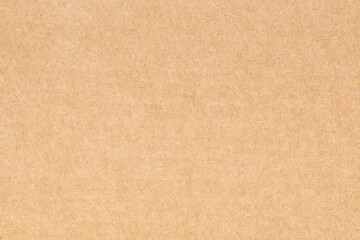 Fototapeta na wymiar Paper cardboard background. Natural carton sheet. Kraft cardboard texture. Brown paperboard, top view.