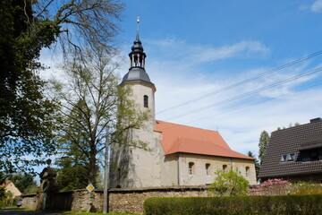 Fototapeta na wymiar Kirche Ullersdorf