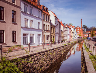 Altstadt von Wismar in Mecklenburg-Vorpommern