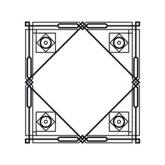 elegant decorative frame