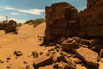 harman canyon tsav national park in mongolia, dinosaur cemetery