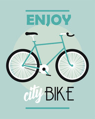 enjoy city bike