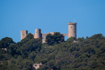 Castillo de Bellver, fortificaci&oacute;n de estilo g&oacute;tico, Isla de Mallorca