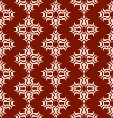 Fotobehang Ornamental seamless background. Pattern for dresses, wallpapers, wedding invitations. The tiles can be combined with each other.  © Wiola