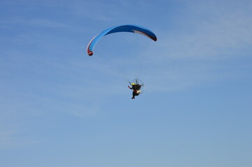 Deportista en el aire
