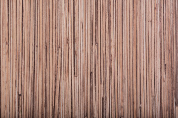 Close-up warm color natural wood texture. High resolution of plain simple peel wooden grain teak backdrop with tidy detail streak fiber finishing for chic art ornate blank copy space