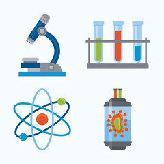 four bio technology icons