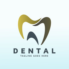 New Dental Practice letter M logo design