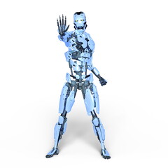 歩くロボット