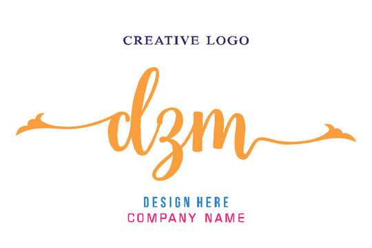 DZM lettering logo is simple, easy to understand and authoritative