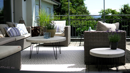 table and chairs