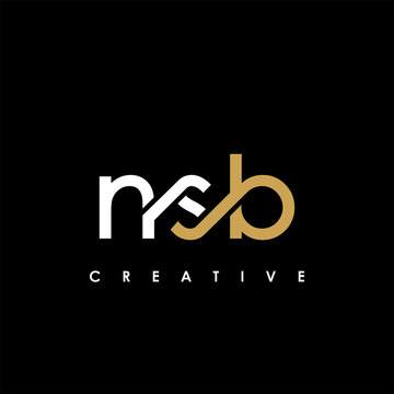 NSB Letter Initial Logo Design Template Vector Illustration