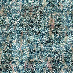 Seamless elegant mixed media pattern in navy, blue, pink, and cream. High quality illustration. Ornate and highly detailed and textured realistic faux collage. Sophisticated intense textile design.