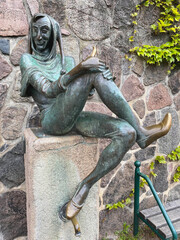 Till Eulenspiegel Symbolfigur von Mölln in Schleswig-Holstein