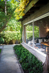 house in the garden