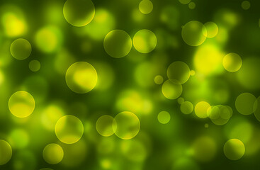 Obraz premium Abstract magical bokeh lights effect background. Colorful defocused lights. 3d illustration 
