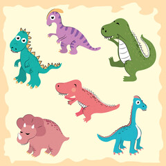 dinosaurs prehistoric doodle