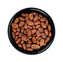 pinto beans isolated on white background