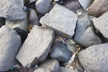texture pile of stones