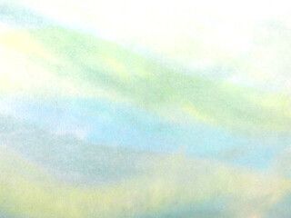 手描きの淡色水彩背景素材　パステルカラーの柔らかな質感