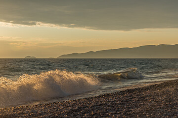 Sunset on Superior Lake
