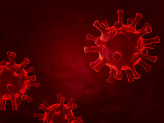 red blood cells,covid-19, coronavirus outbreak, virus floating in a cellular environment , coronaviruses influenza background, viral disease epidemic, 3D rendering of virus