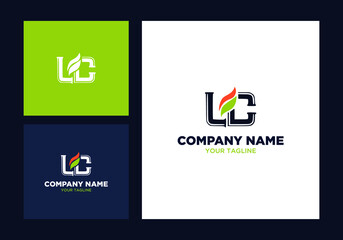 logo brand initial finance design best quality