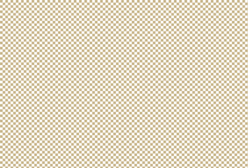 金色の市松模様の壁紙のイラスト