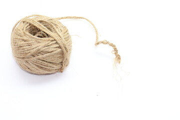 左上のチクチクする麻ひも