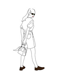 サングラスの女性