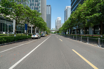 Highway and financial center office building in Ningbo, China